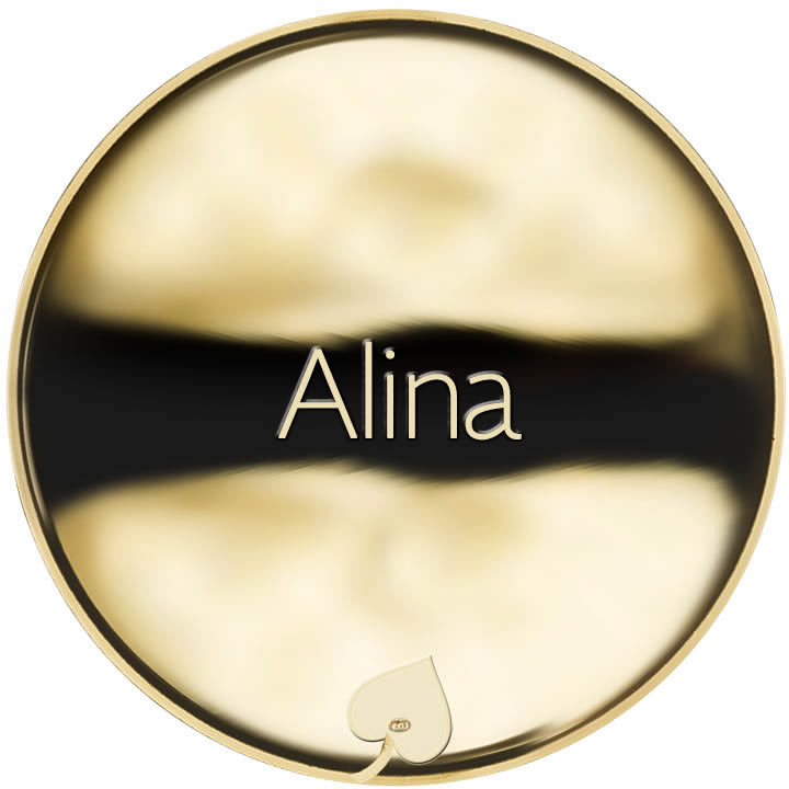 Jméno Alina - líc