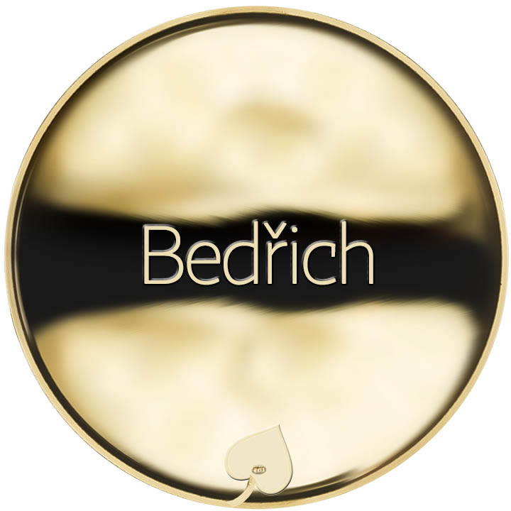 Jméno Bedřich - líc