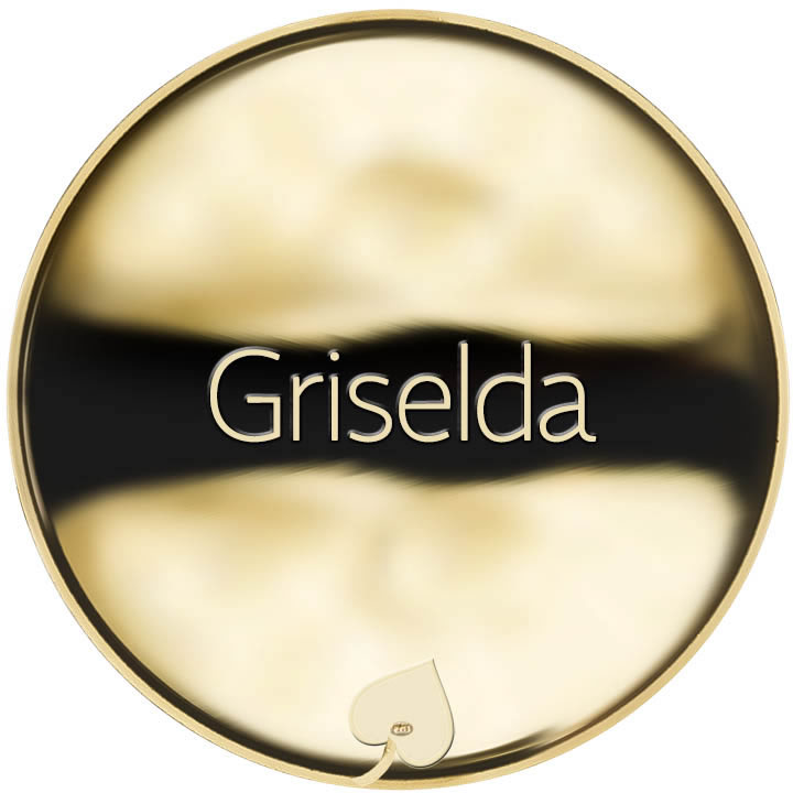 Jméno Griselda - líc