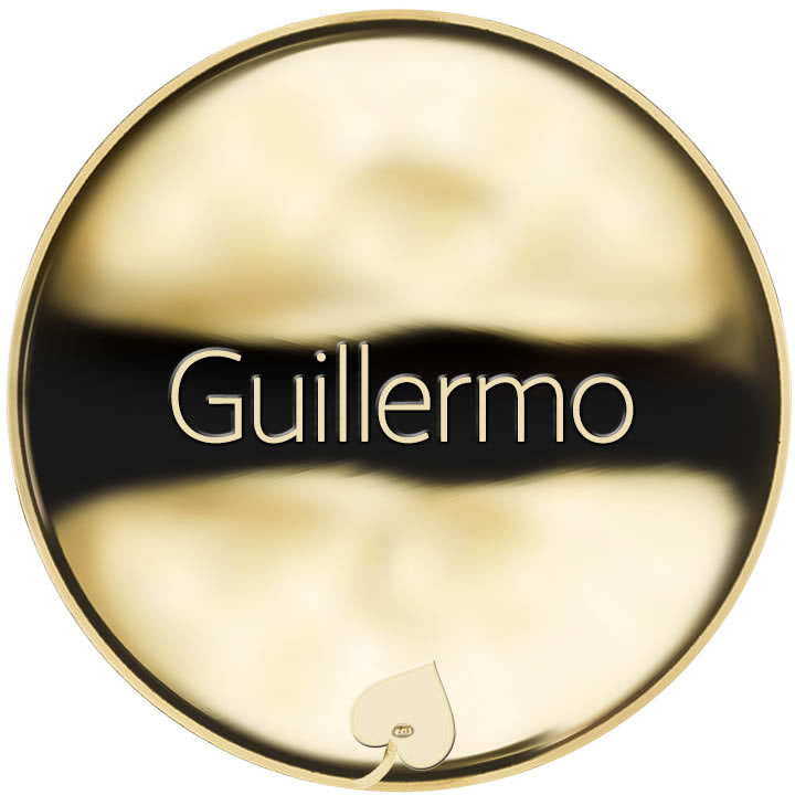 Jméno Guillermo - líc