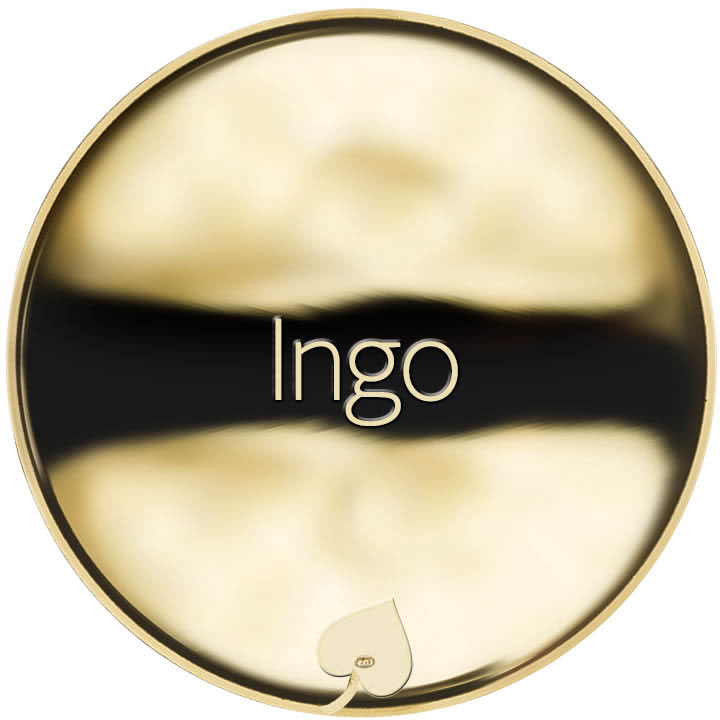 Jméno Ingo - líc