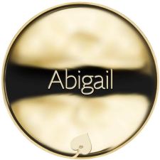 Jméno Abigail - líc