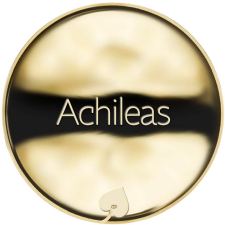 Jméno Achileas - líc