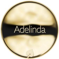 Jméno Adelinda - líc