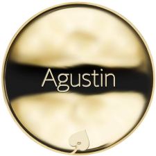 Jméno Agustin - líc