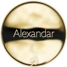 Name Alexandar - Reverse