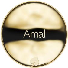 Jméno Amal - líc