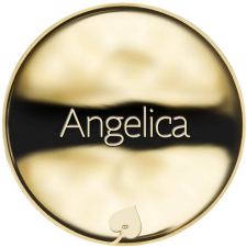 Jméno Angelica - líc
