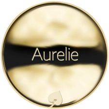 Jméno Aurelie - líc