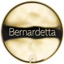 Jméno Bernardetta - frotar