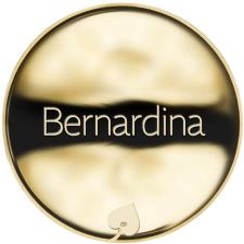 Name Bernardina