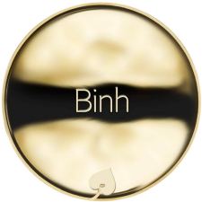 Jméno Binh - líc