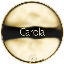 Name Carola - Reverse