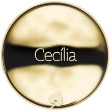 Name Cecília - Reverse