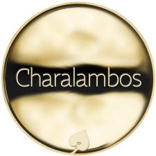 Jméno Charalambos - frotar