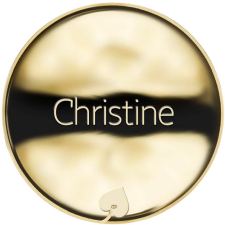 Name Christine - Reverse