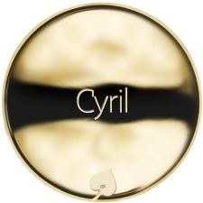 Cyril - frotar