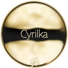 Name Cyrilka