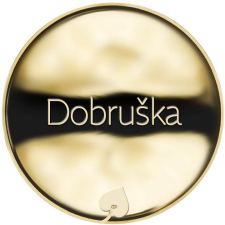 Jméno Dobruška - líc