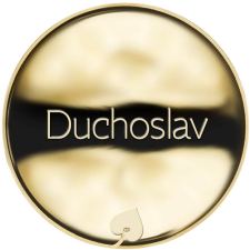 Jméno Duchoslav - líc