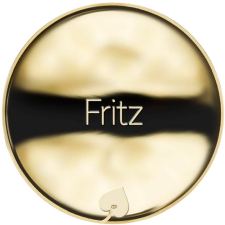 Jméno Fritz - líc