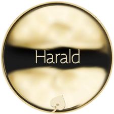 Jméno Harald - líc