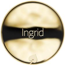 Jméno Ingrid - líc