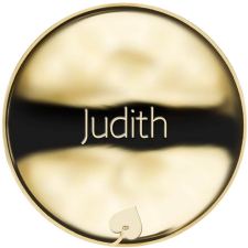 Jméno Judith - líc