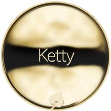 Jméno Ketty - líc