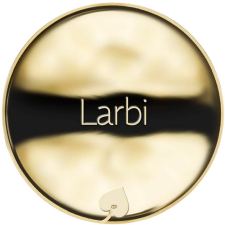 Jméno Larbi - líc