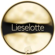 Jméno Lieselotte - líc