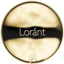 Jméno Loránt - frotar