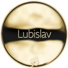 Jméno Lubislav - líc
