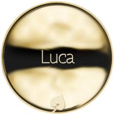 Jméno Luca - líc