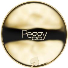 Jméno Peggy - líc