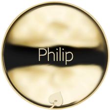 Jméno Philip - líc
