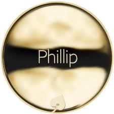 Jméno Phillip - líc