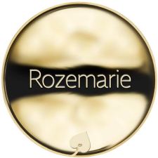 Rozemarie - rub