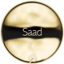Jméno Saad - líc