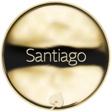 Jméno Santiago - líc