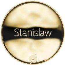 Jméno Stanislaw - líc