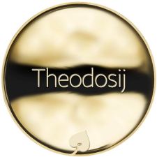 Name Theodosij - Reverse