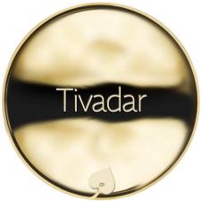 Jméno Tivadar - líc