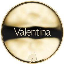 Name Valentina - Reverse