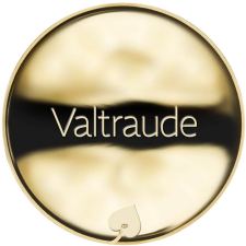 Jméno Valtraude - frotar