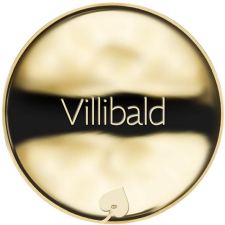 Jméno Villibald - líc