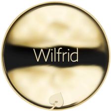 Jméno Wilfrid - líc