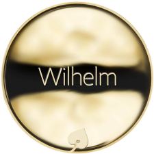 Jméno Wilhelm - líc